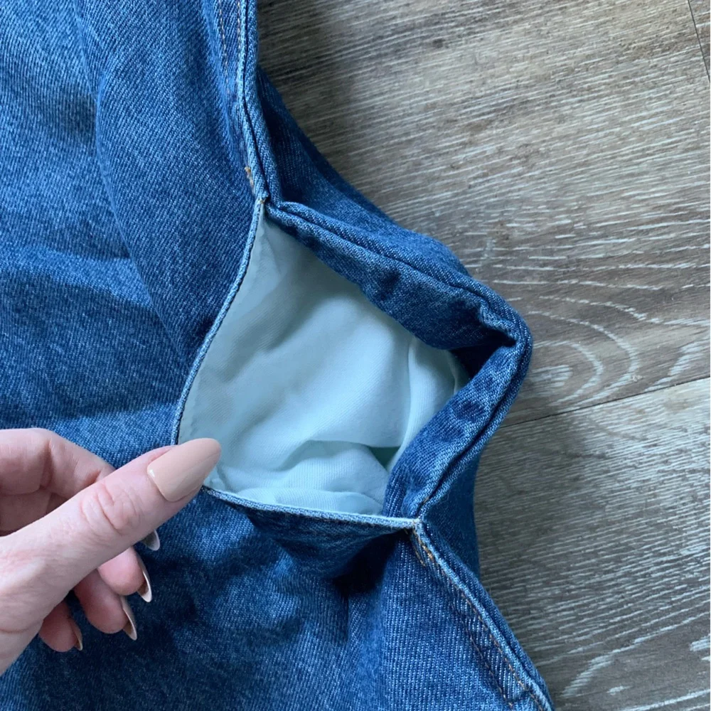 Madewell Denim Mini Dress - Picture 7 of 7